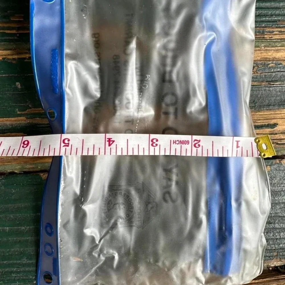 Vintage Say No To‎ Drugs Ohio Troopers Caring Clear  Vinyl Pencil Pouch Binder